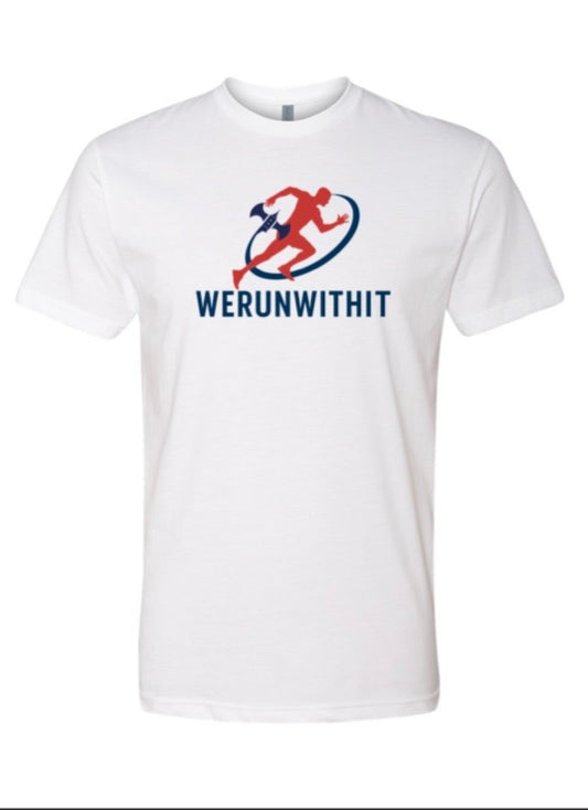 We Run With It Tee – White